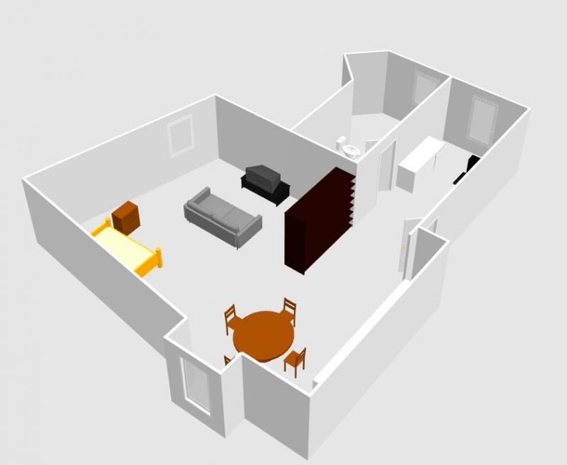 Geräumiges Studio im 3.OG rechts im Herzen Eupens in 4700 Eupen | Studio Zentrum Eupen 