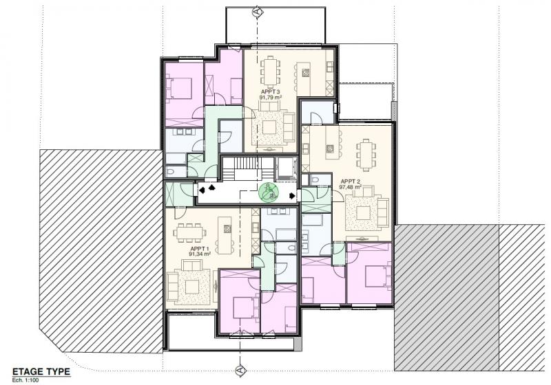 Projet immobilier Rue Mitoyenne située à 4840 Welkenraedt 