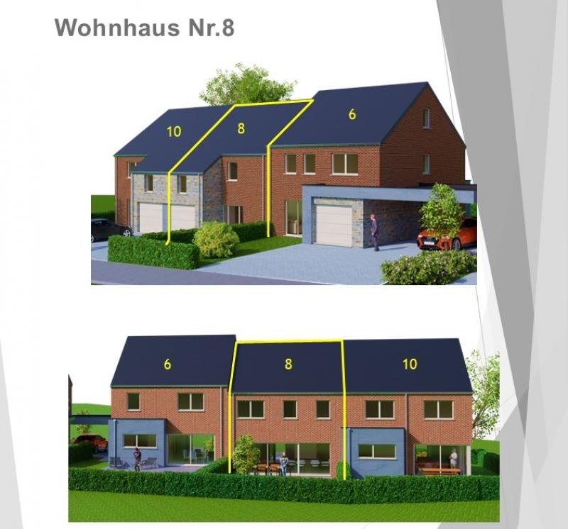 Neues Reiheneckhaus zu verkaufen | Haus nr 6 in 4828 Hergenrath - Haus nr 6