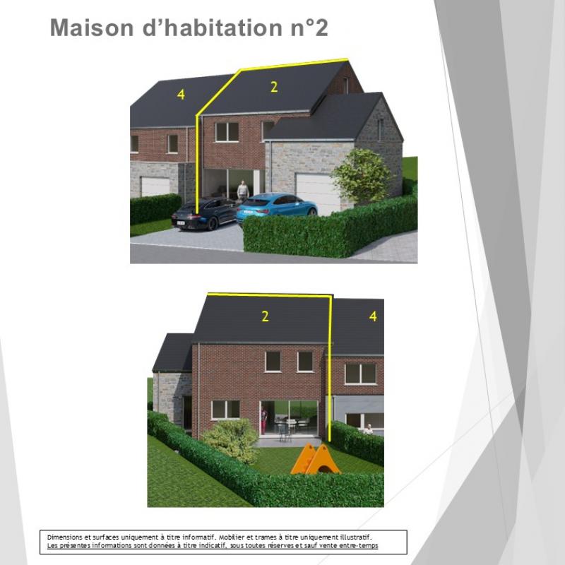 Neues Reiheneckhaus zu verkaufen | Haus nr 2 in 4828 Hergenrath - Haus nr 2