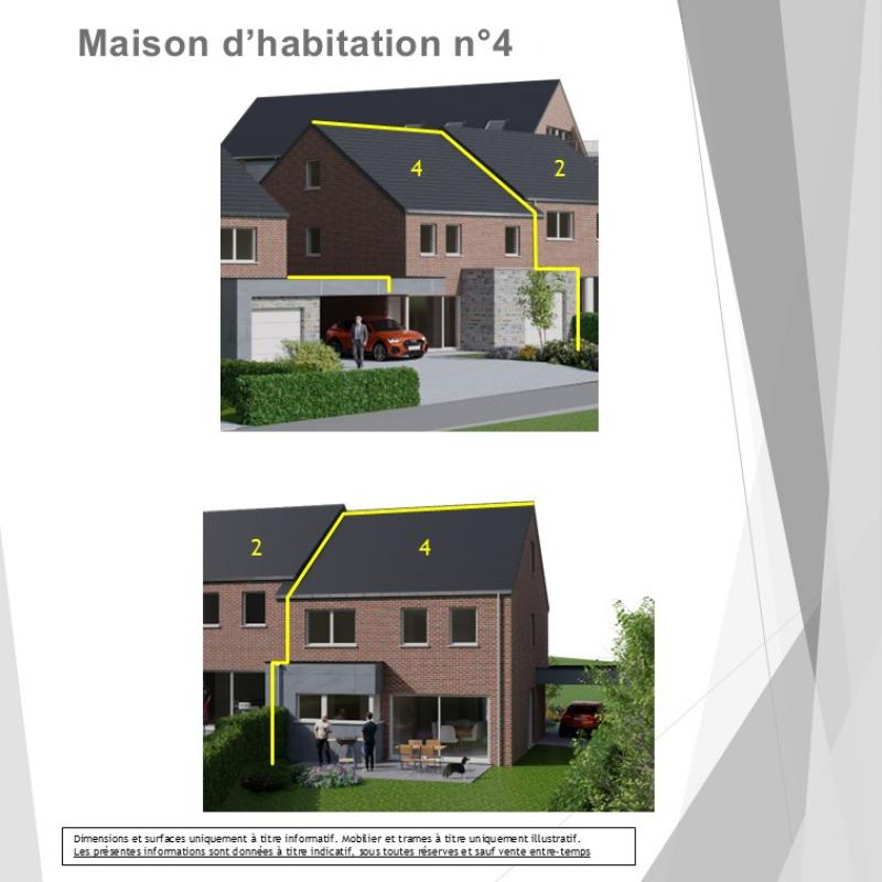 Neues Reiheneckhaus zu verkaufen | Haus nr 4 in 4828 Hergenrath - Haus nr 4